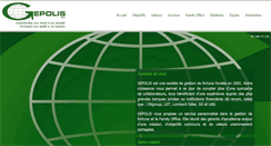 Desktop Screenshot of gepolis.com
